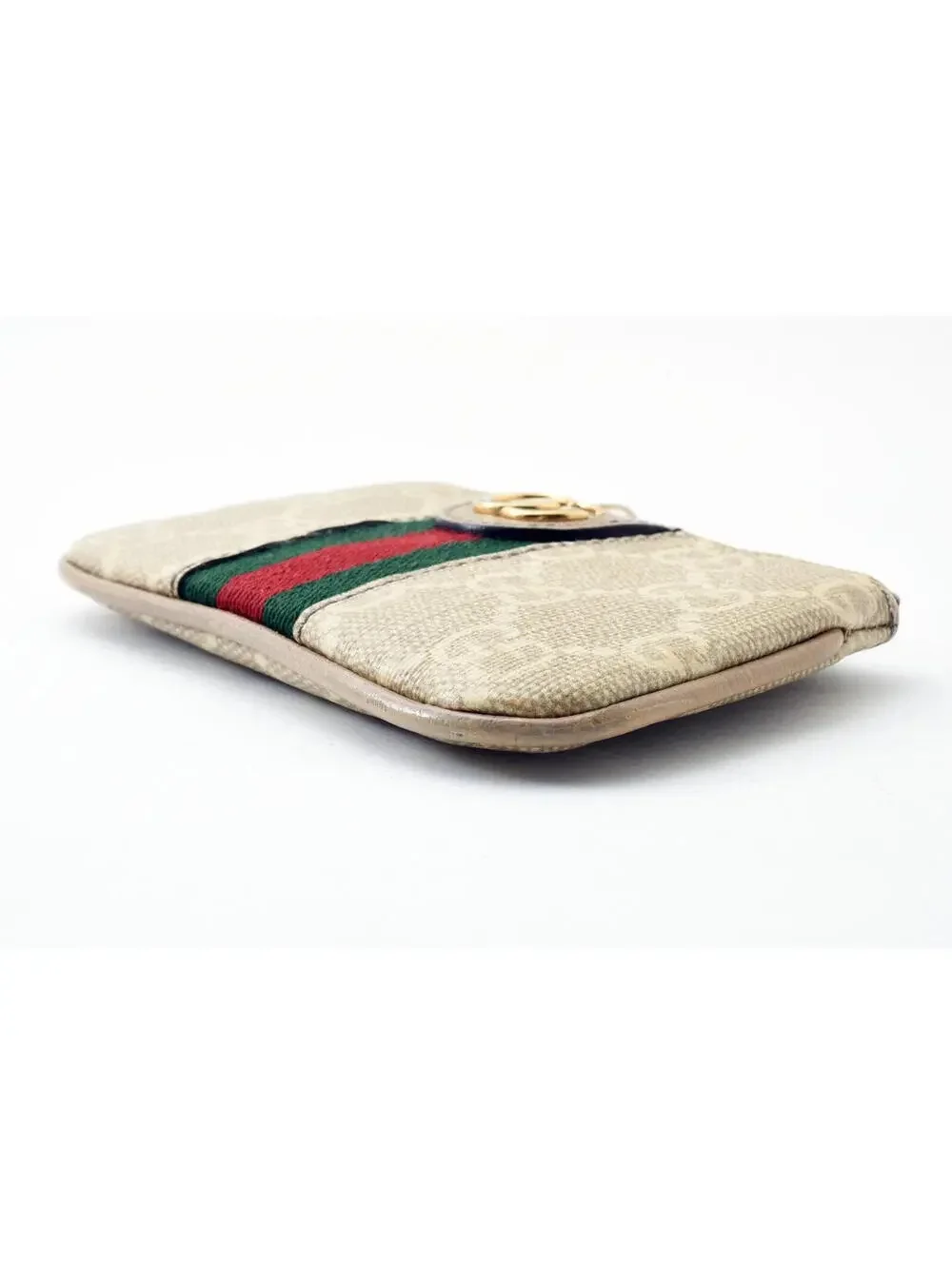 $410 GUCCI Ophidia GG Sherry Line Marmont Coin Case Purse - Picture 8 of 14